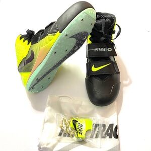 Nike Zoom Javelin Elite 3 Track Spikes Men's Size 10 Volt Black DV9193-001 NWOB